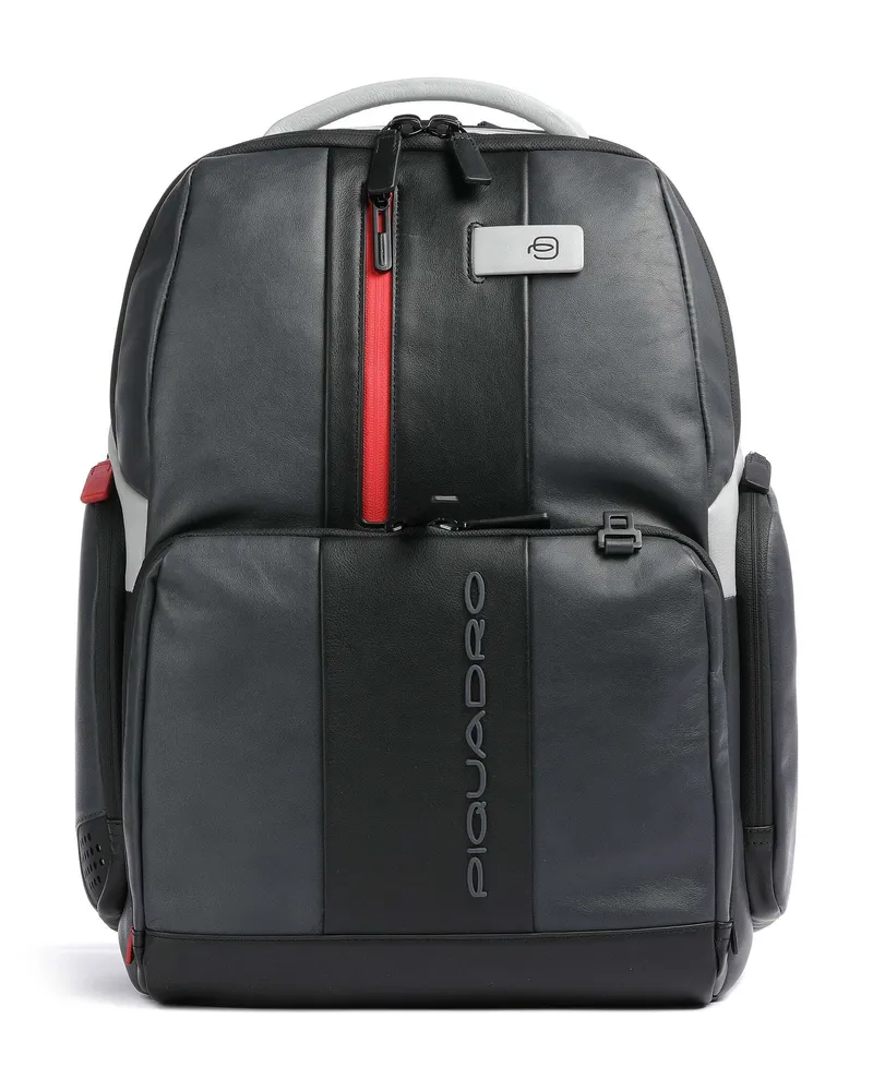 Piquadro Laptop-Rucksack Urban in schwarz Schwarz