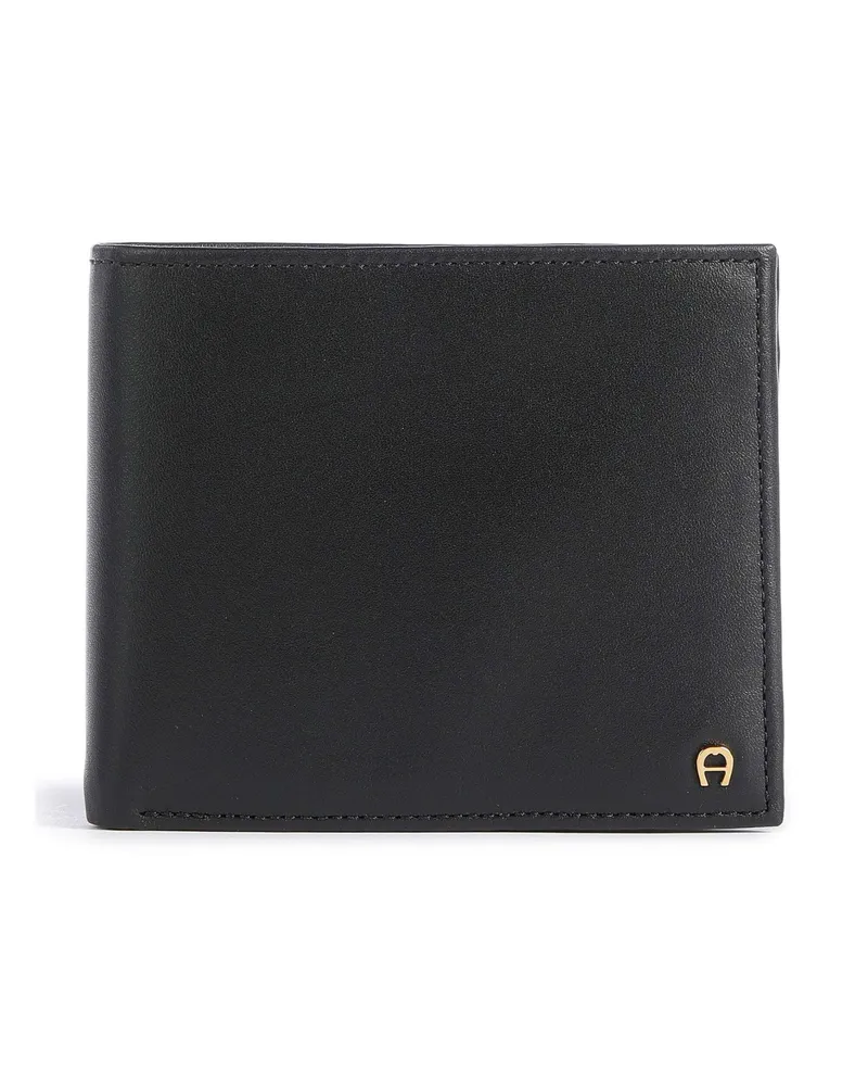 Aigner Geldbörse Basics in schwarz Schwarz