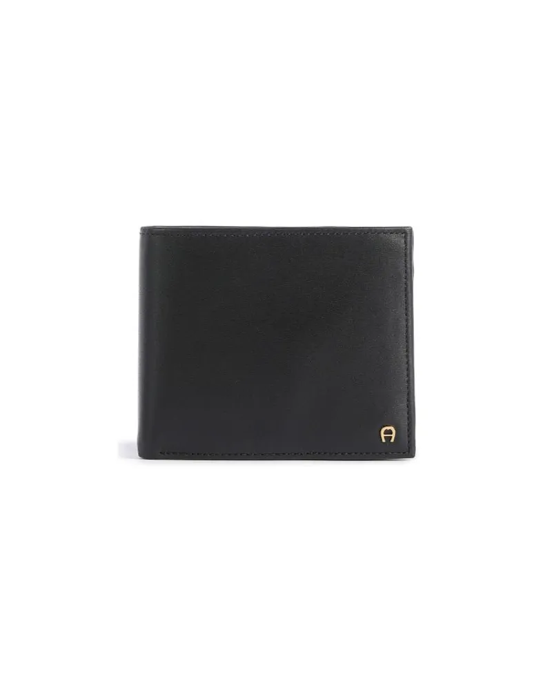 Aigner Basics Geldbörse schwarz Schwarz