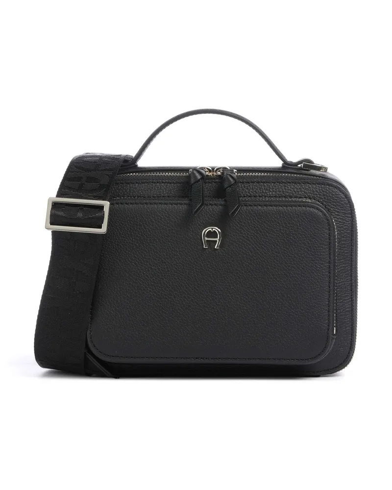Aigner Umhängetasche Zita S in schwarz Schwarz