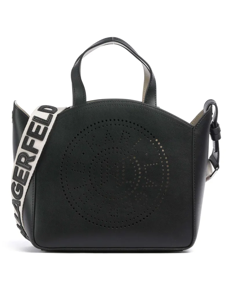 Karl Lagerfeld Handtasche K/Circle Small in schwarz Schwarz