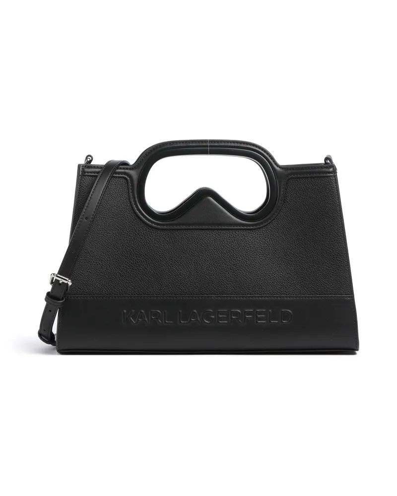 Karl Lagerfeld Handtasche K/Aviator in schwarz Schwarz