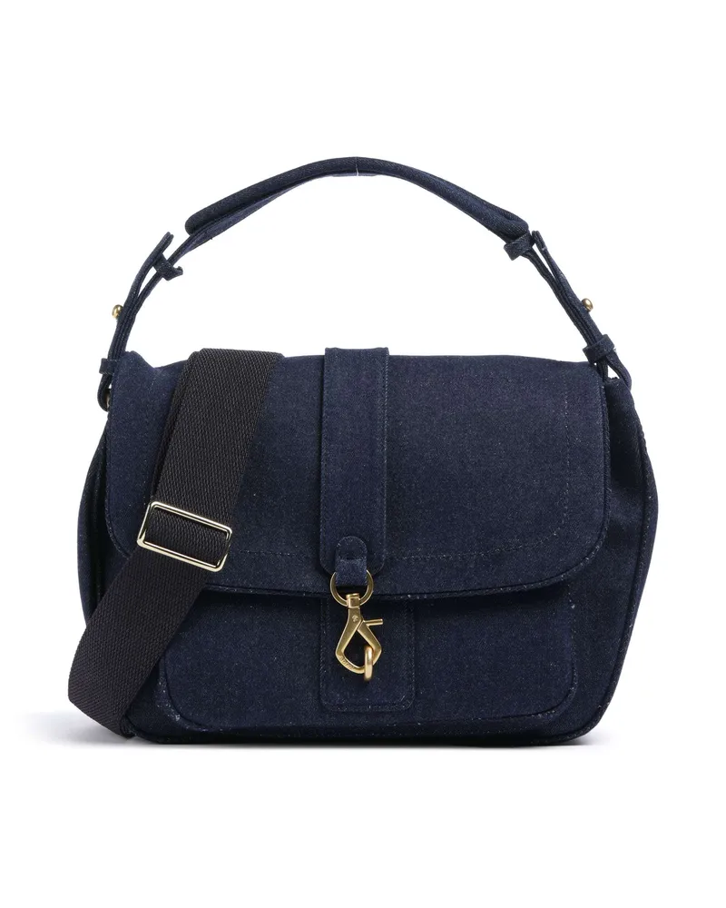 Abro Beuteltasche Jeans Star Saddle in blau Blau