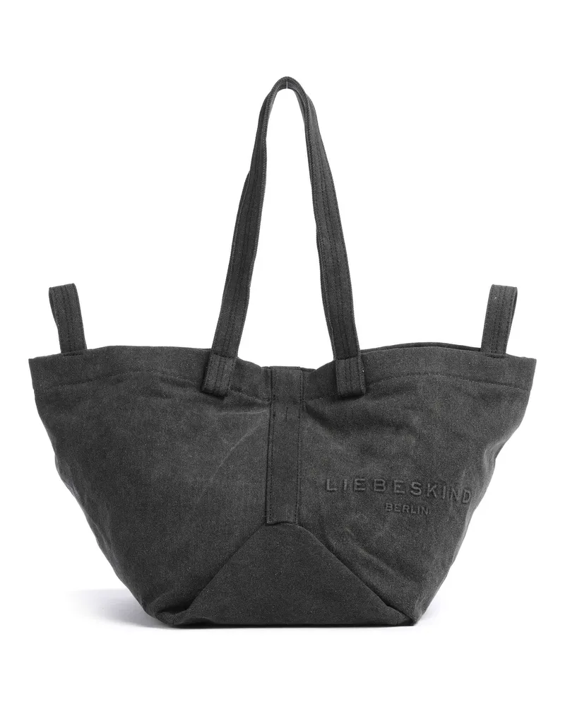 Liebeskind Shopper Elvira Denim M in schwarz Schwarz