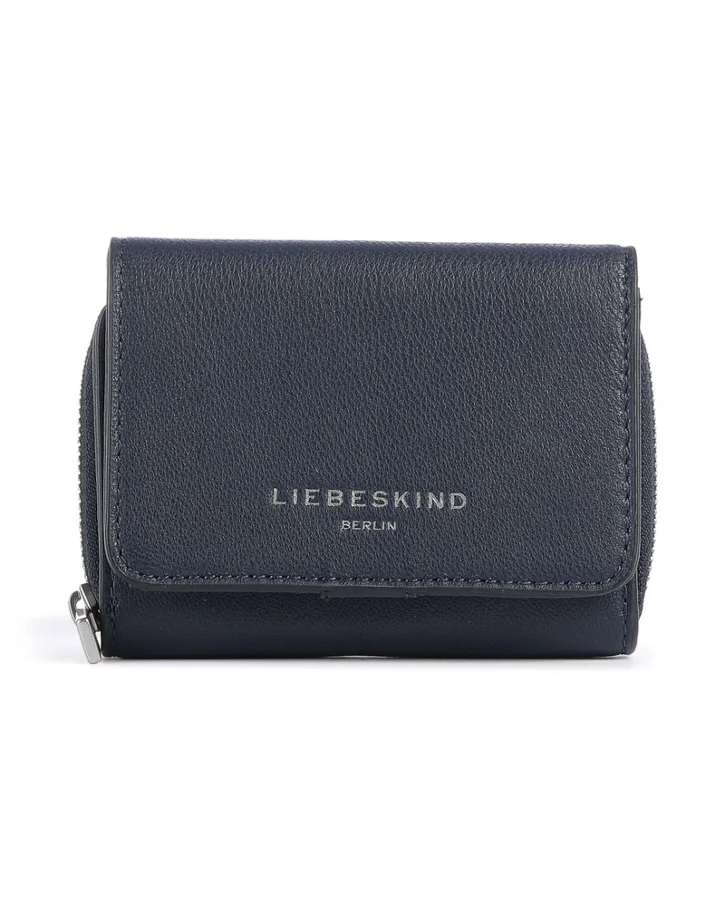 Liebeskind Geldbörse Pablita Natural Sheep M RFID in blau Blau