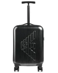 Emporio Armani Big Eagle 4-Rollen Trolley anthrazit Schwarz