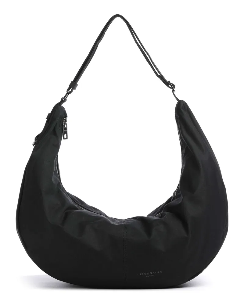 Liebeskind Beuteltasche Moon Nylon L in schwarz Schwarz