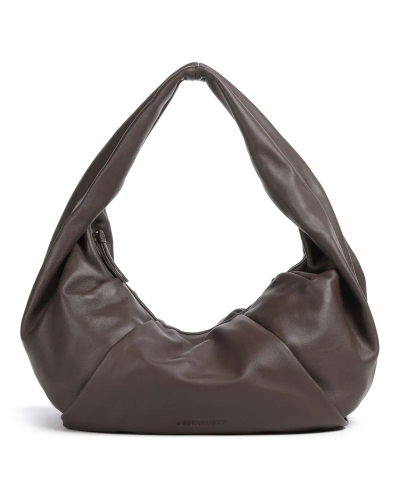 LES VISIONNAIRES Beuteltasche Greta Essential Silky in braun Braun