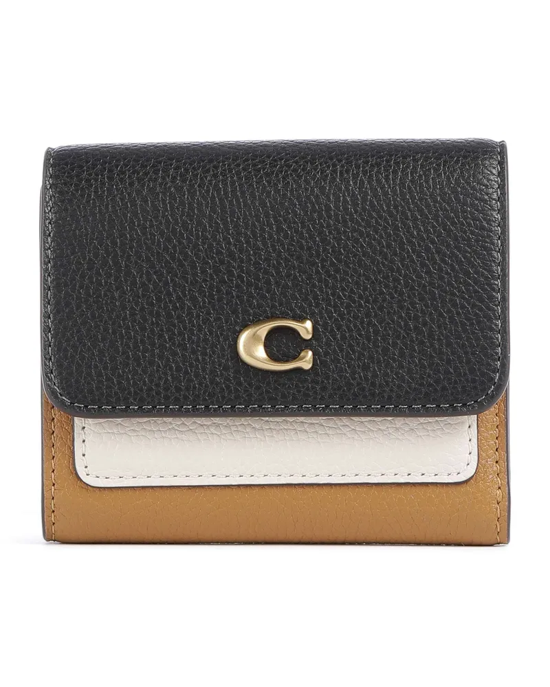 Coach Geldbörse Essential Colorblock in schwarz Schwarz