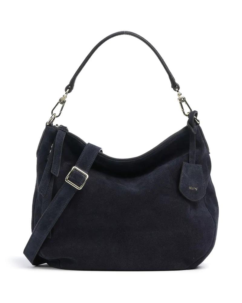 Abro Beuteltasche Suede Juna Small in blau Blau