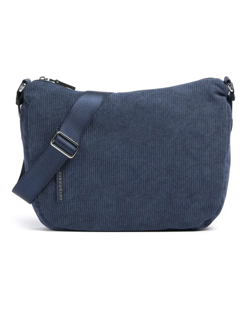 Mandarina Duck Schultertasche Hunter Velvet in blau Blau