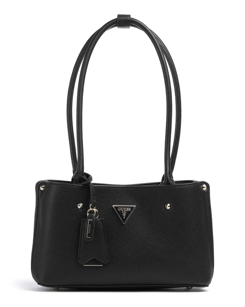Guess Schultertasche Meridian in schwarz Schwarz