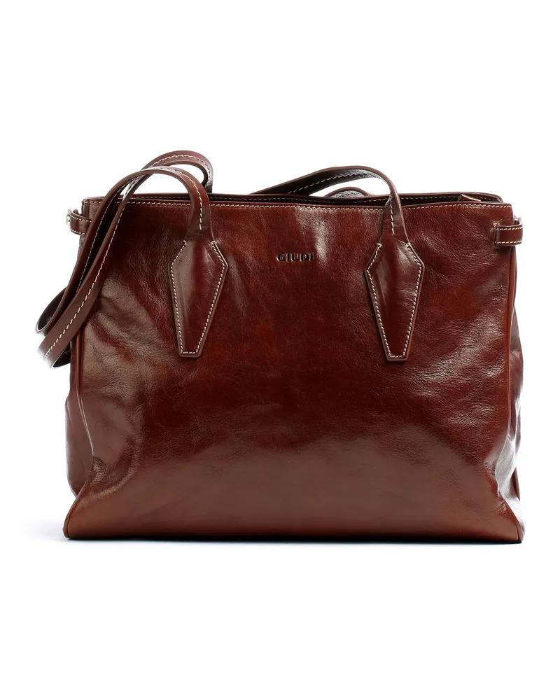 Giudi Shopper in braun Braun