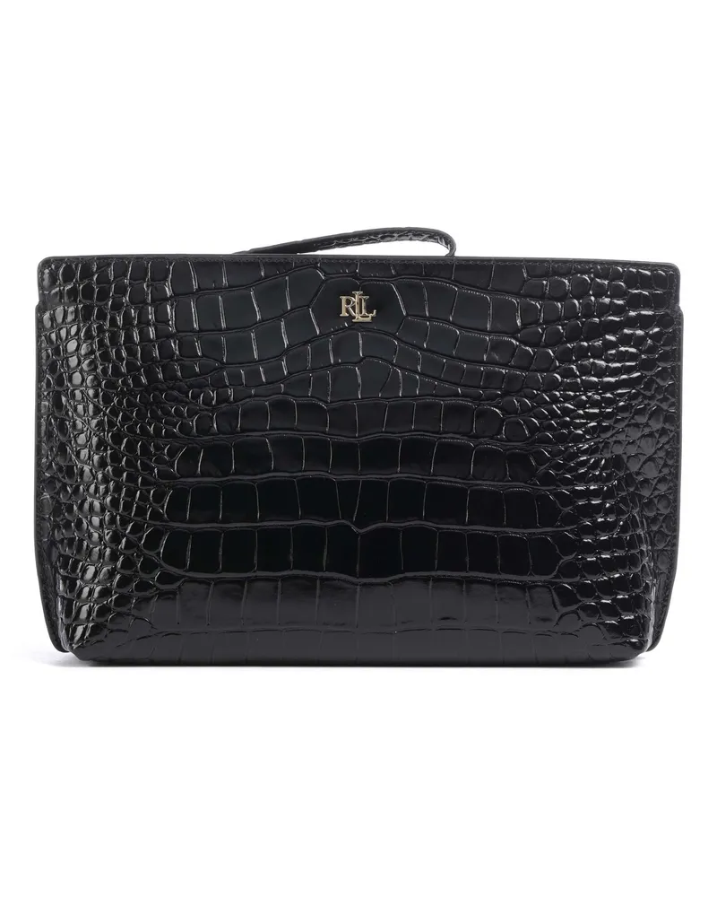 Ralph Lauren Kosmetiktasche Large in schwarz Schwarz
