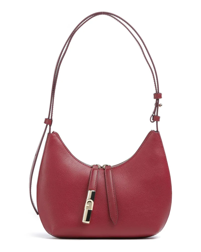 Furla Schultertasche Goccia S in rot Rot