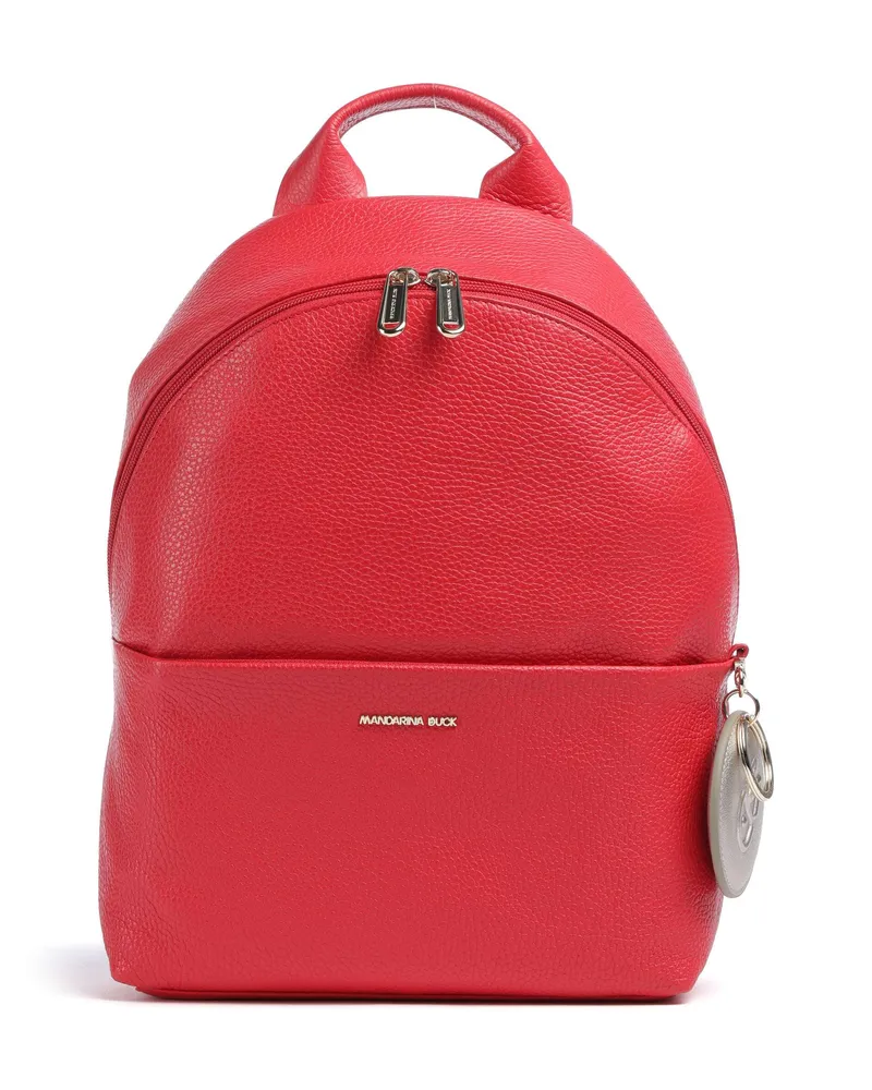Mandarina Duck Rucksack Mellow Leather in rot Rot