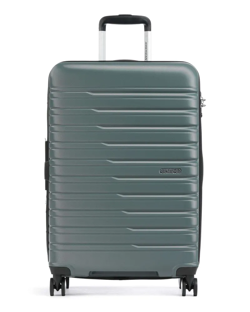 American Tourister 4-Rollen Trolley Flashline in grün Grün