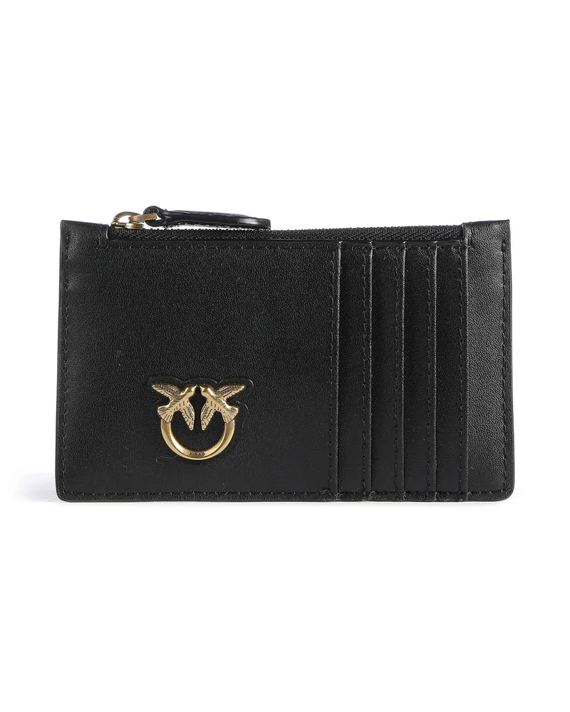Pinko Kreditkartenetui Airone in schwarz Schwarz