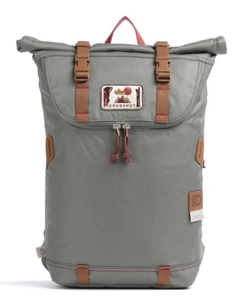 DOUGHNUT Dreamwalker Christopher Small Rolltop Rucksack graugrün Grau