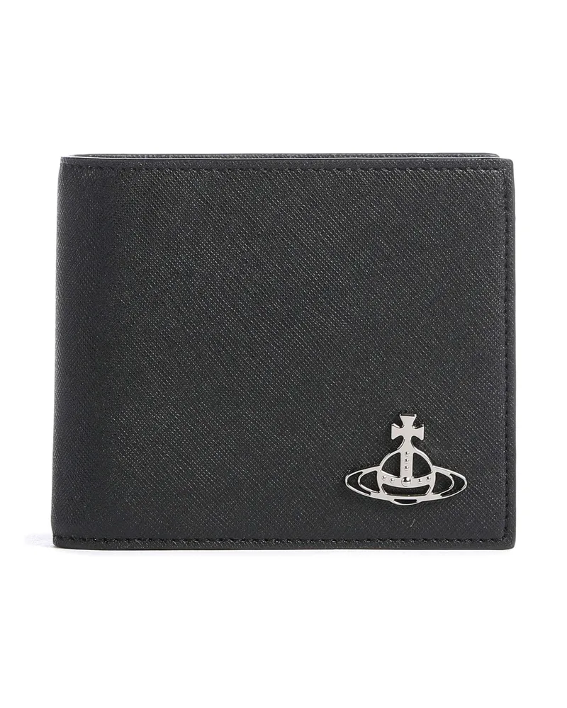 Vivienne Westwood Geldbörse Saffiano in schwarz Schwarz