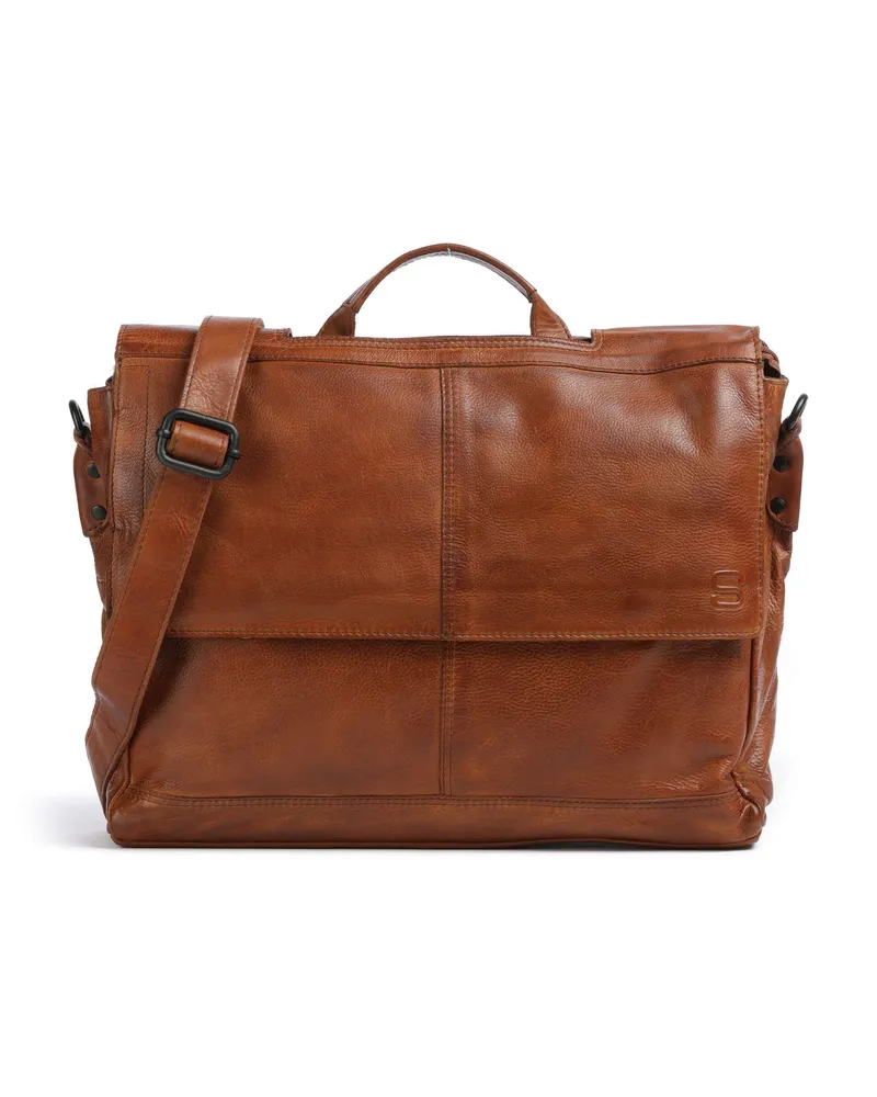 Spikes & Sparrow Aktentasche Apache Benzo in braun Braun