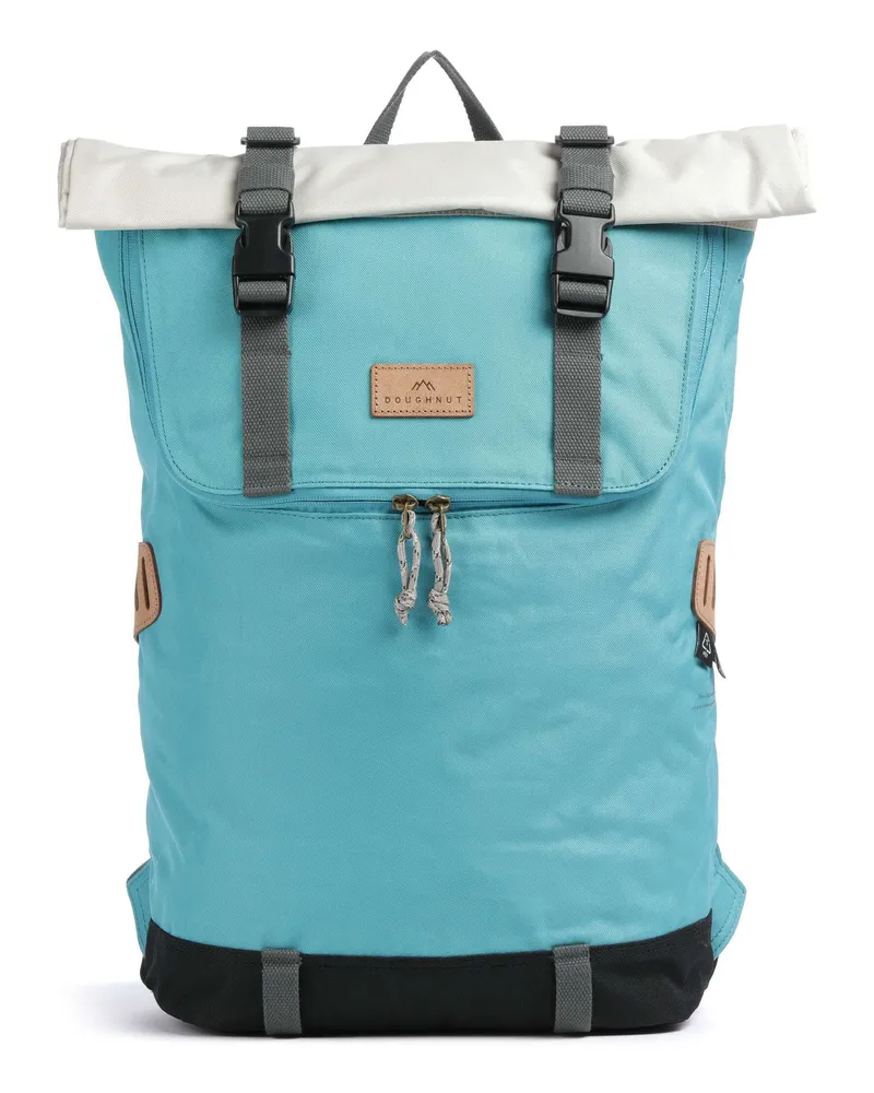 DOUGHNUT Rolltop Rucksack Reborn Christopher in türkis Türkis