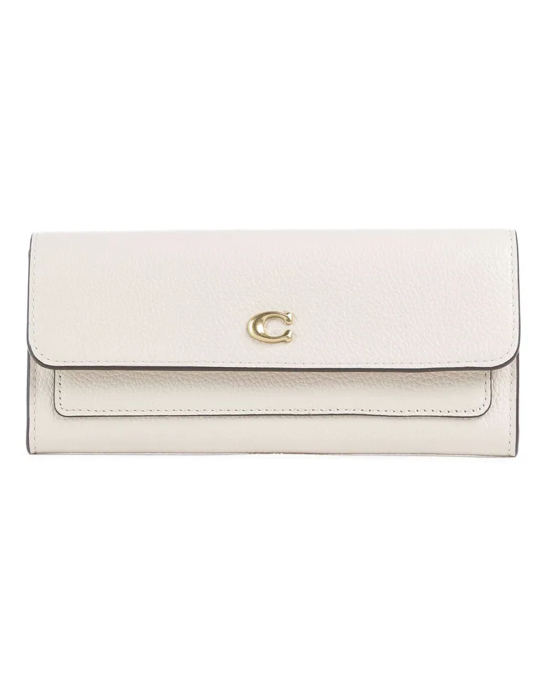 Coach Geldbörse Essential in elfenbein Beige