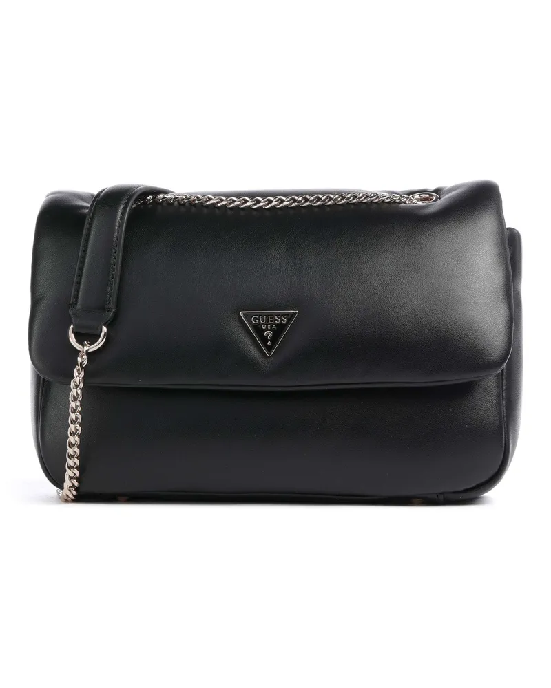 Guess Schultertasche Sunetra in schwarz Schwarz