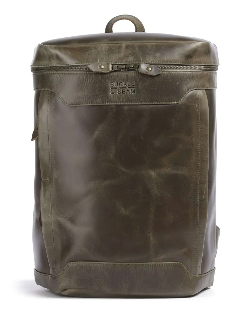 Buckle & Seam Rucksack Crazy Horse Siwa in oliv Oliv