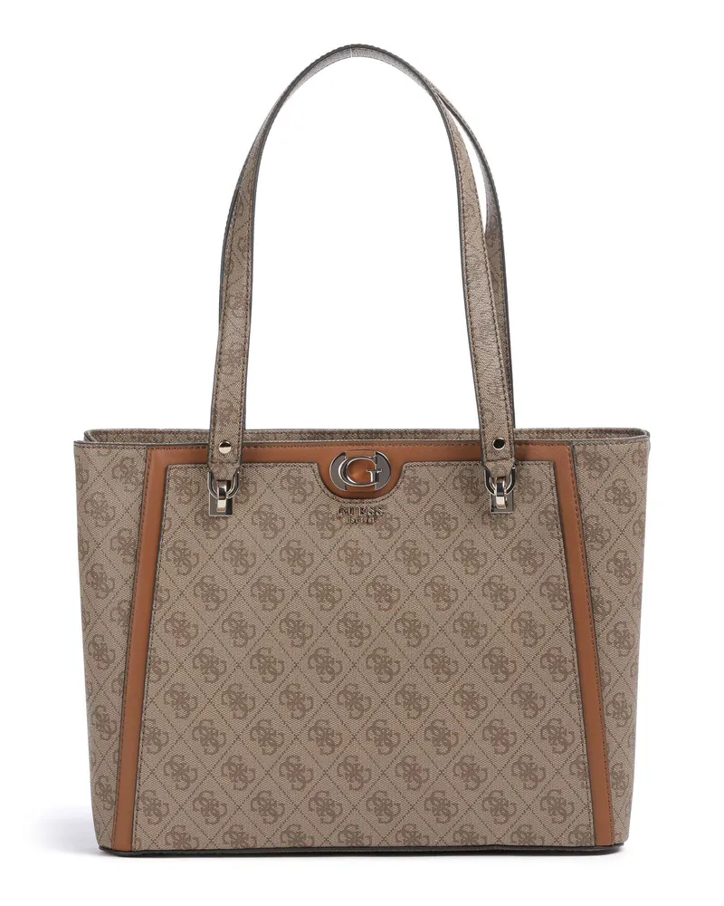 Guess Shopper Orlina 4G Logo in braun Braun
