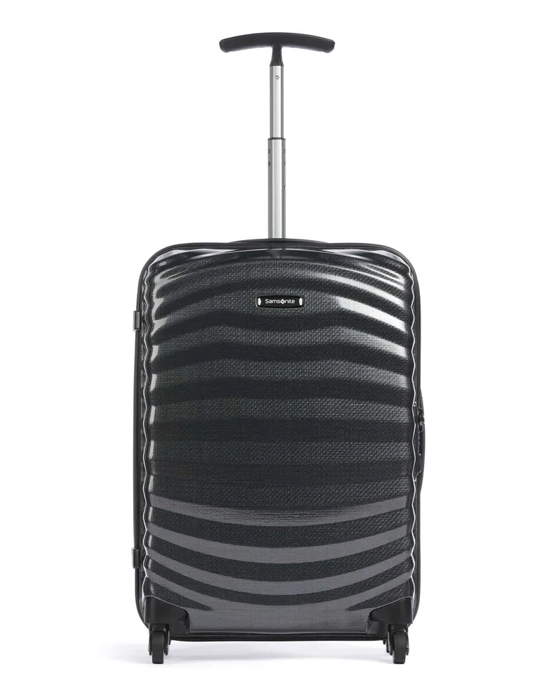 Samsonite 4-Rollen Trolley Lite-Shock in schwarz Schwarz