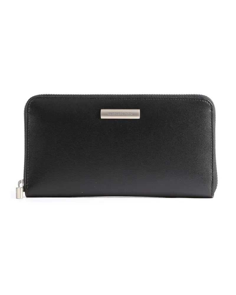 Mandarina Duck Geldbörse Hera 3.0 in schwarz Schwarz