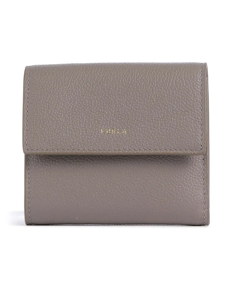 Furla Geldbörse Goccia M in grau Grau