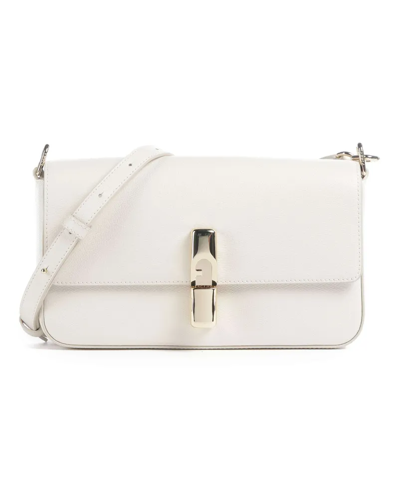 Furla Umhängetasche Iride S in elfenbein Beige