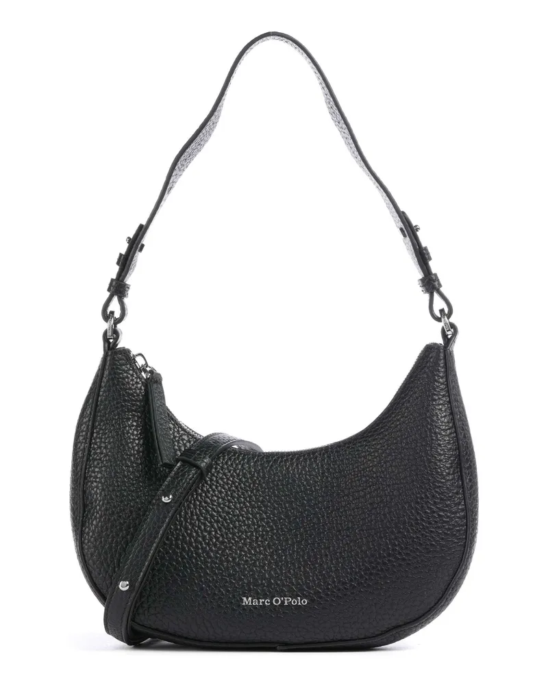 Marc O'Polo Schultertasche Beya M in schwarz Schwarz