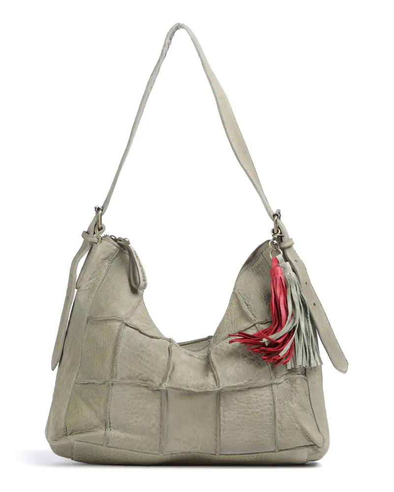 Taschendieb Wien Schultertasche Malvengasse 5 in grün Grün