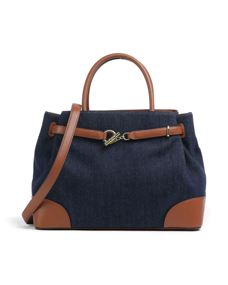 Ralph Lauren Handtasche Blke Large in blau Blau