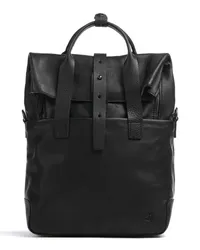 Harold's Mount Ivy Rolltop Rucksack schwarz Schwarz