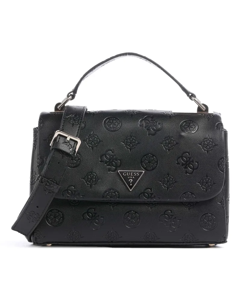 Guess Handtasche Tisha in schwarz Schwarz