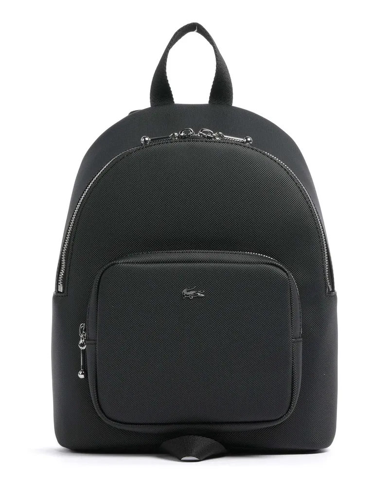 Lacoste Rucksack Daily City in schwarz Schwarz