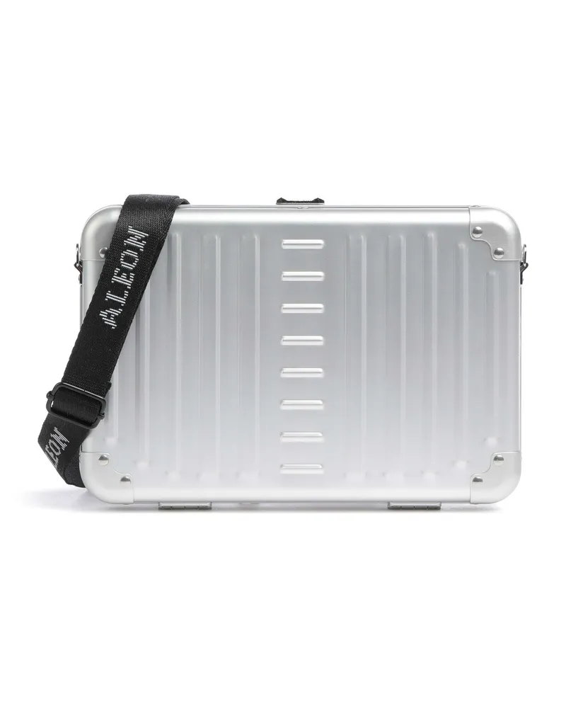 ALEON Umhängetasche Classic 2505 Vanity in silber Silber