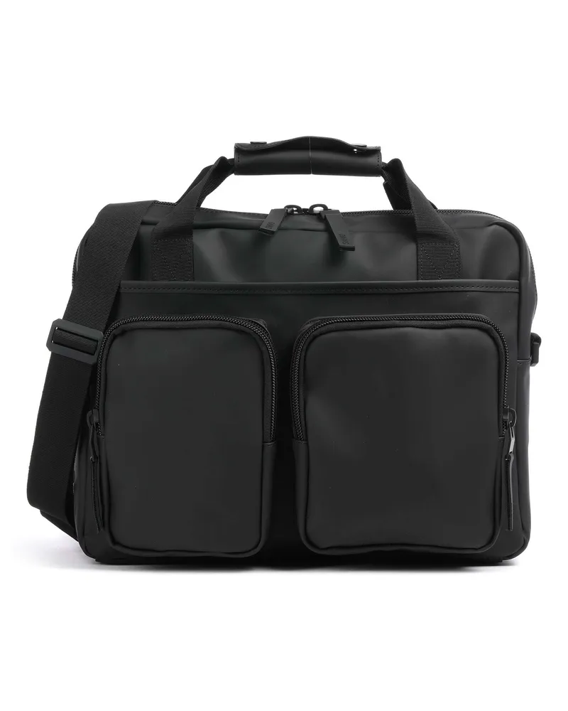 RAINS Aktentasche in schwarz Schwarz