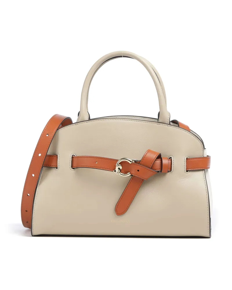Coccinelle Handtasche Sabine New Tricolor in beige Beige