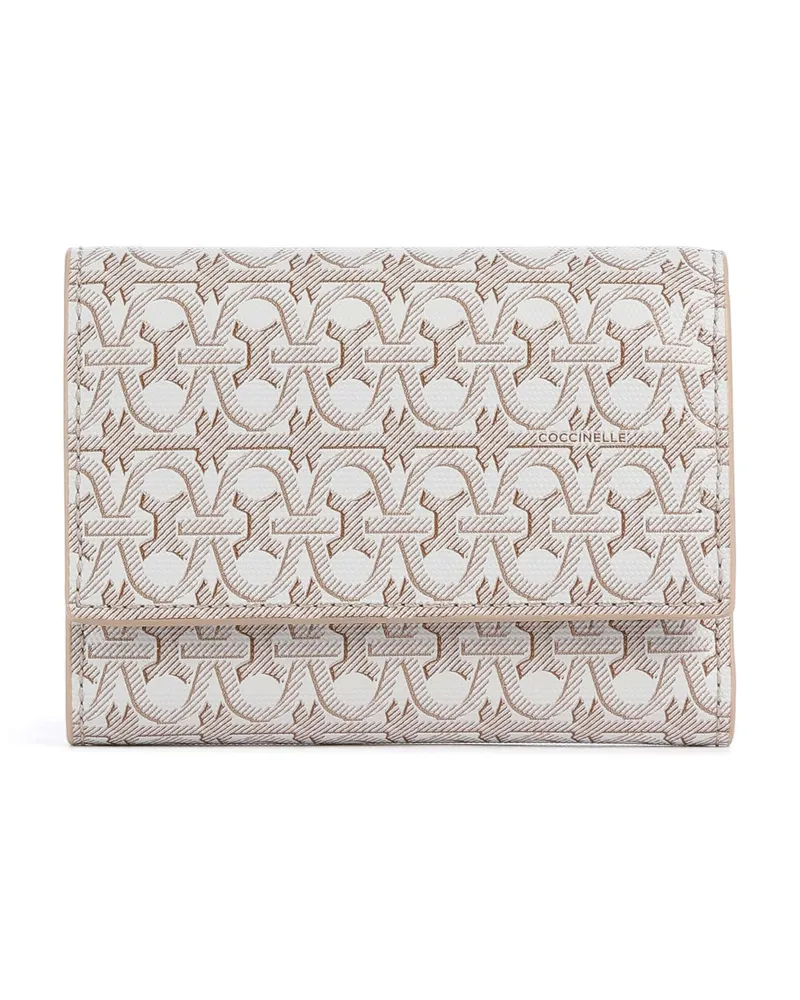 Coccinelle Geldbörse Metallic Monogram in mehrfarbig Mehrfarbig