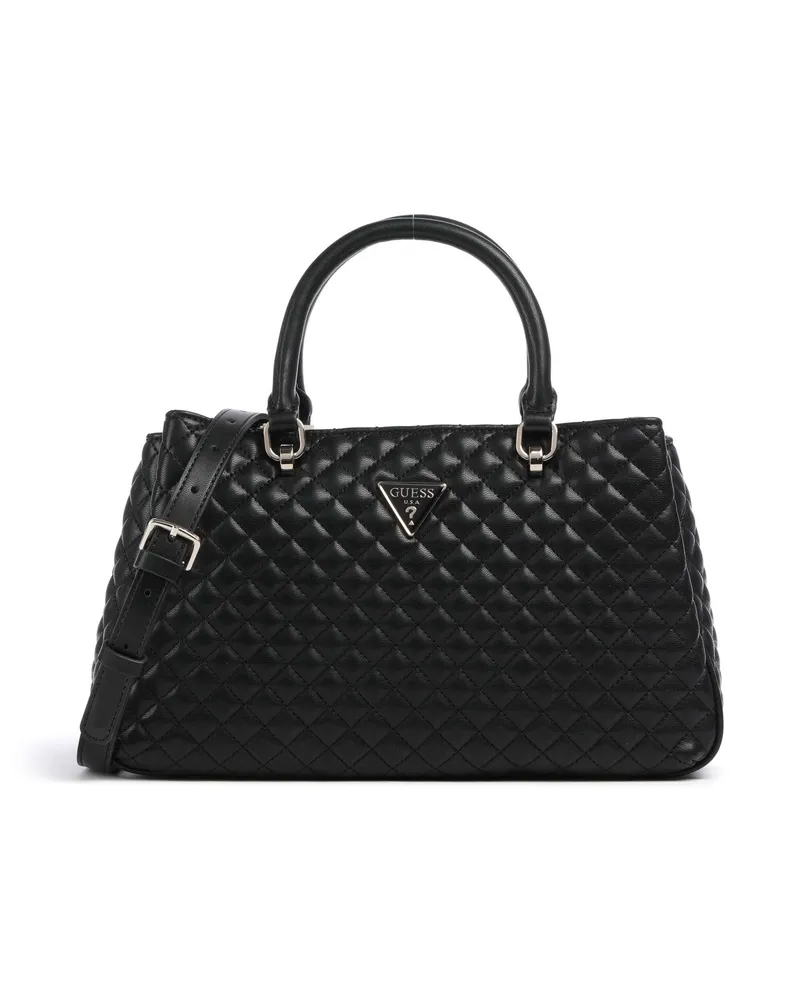 Guess Handtasche Rianee Eco in schwarz Schwarz