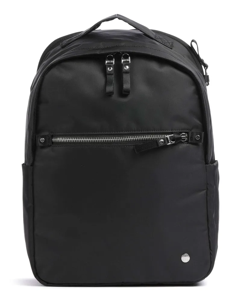 Pacsafe Rucksack in schwarz Schwarz