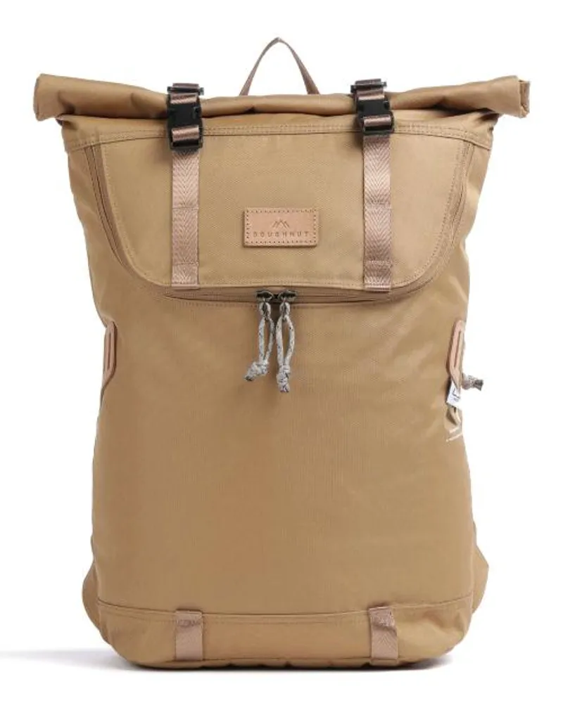 DOUGHNUT Reborn Christopher Small Rolltop Rucksack camel Braun