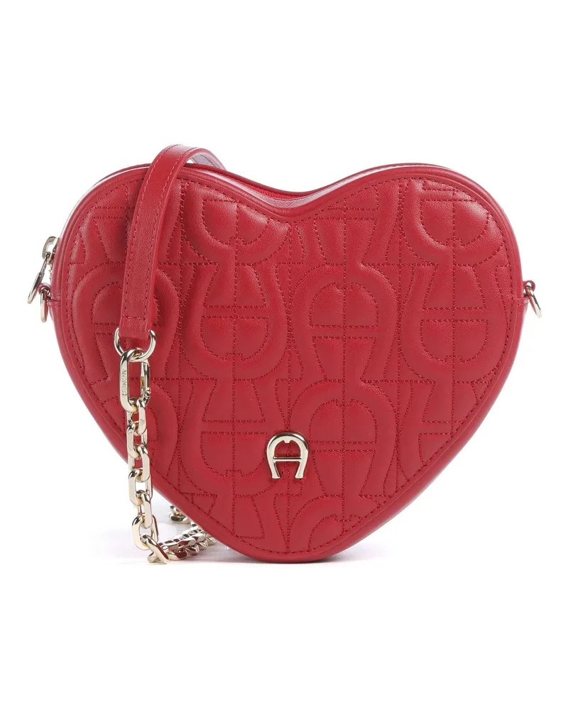 Aigner Umhängetasche Herztasche Fashion in rot Rot