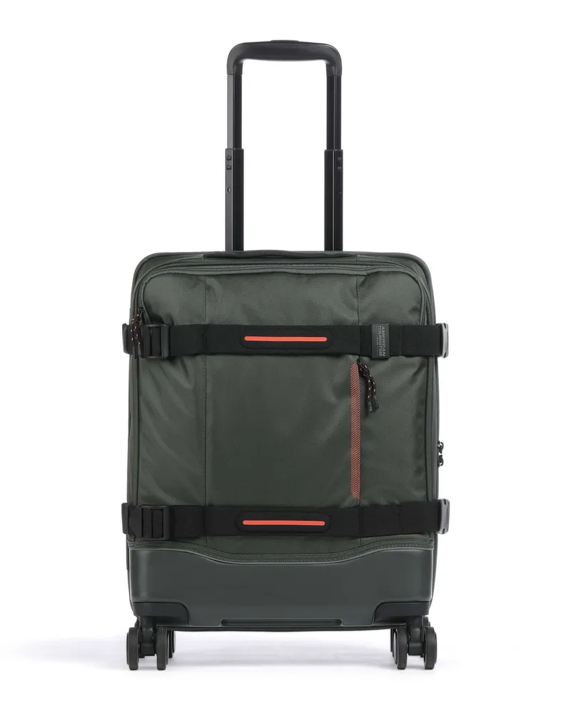 American Tourister 4-Rollen Trolley Urban Track S in oliv Oliv
