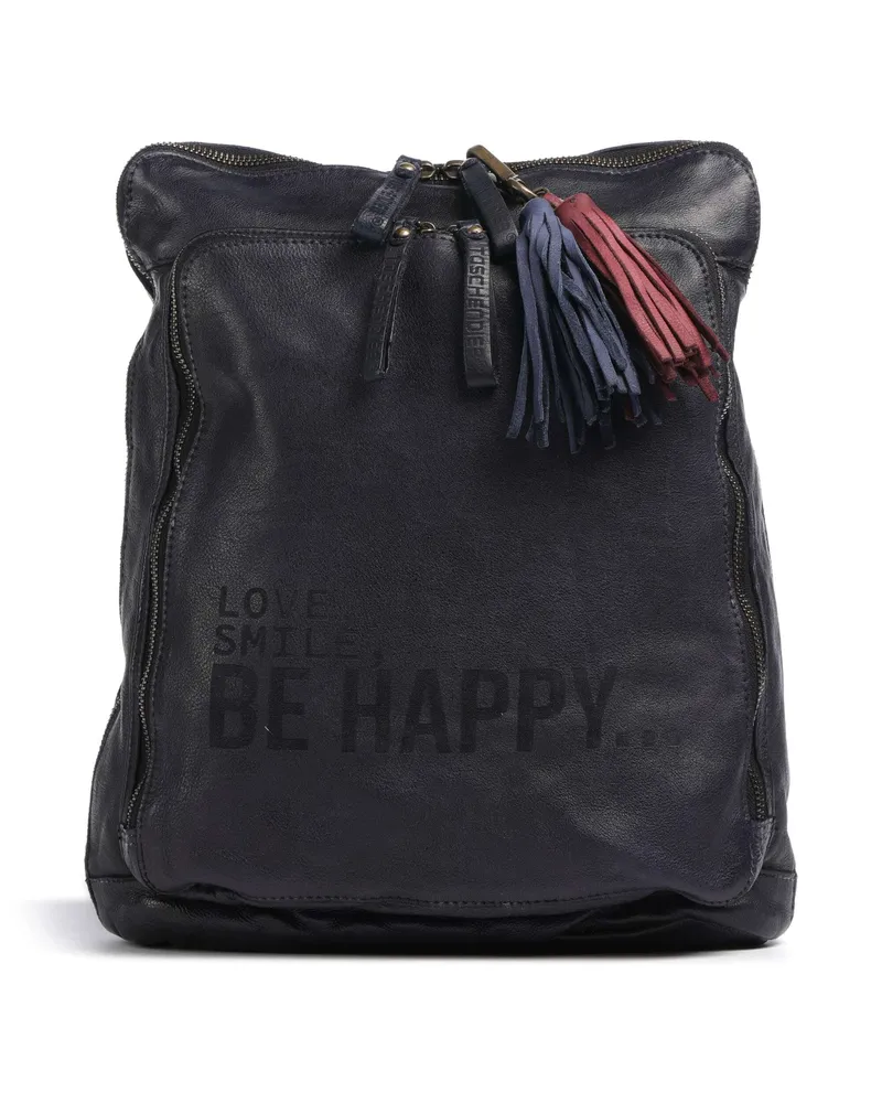 Taschendieb Wien Rucksack-Tasche Glücksbrücke 1 in blau Blau